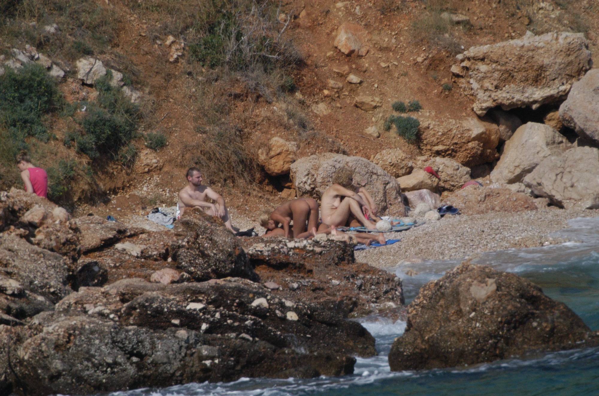 Pure Nudism Pics Baska Rock-Wall Journey - 2