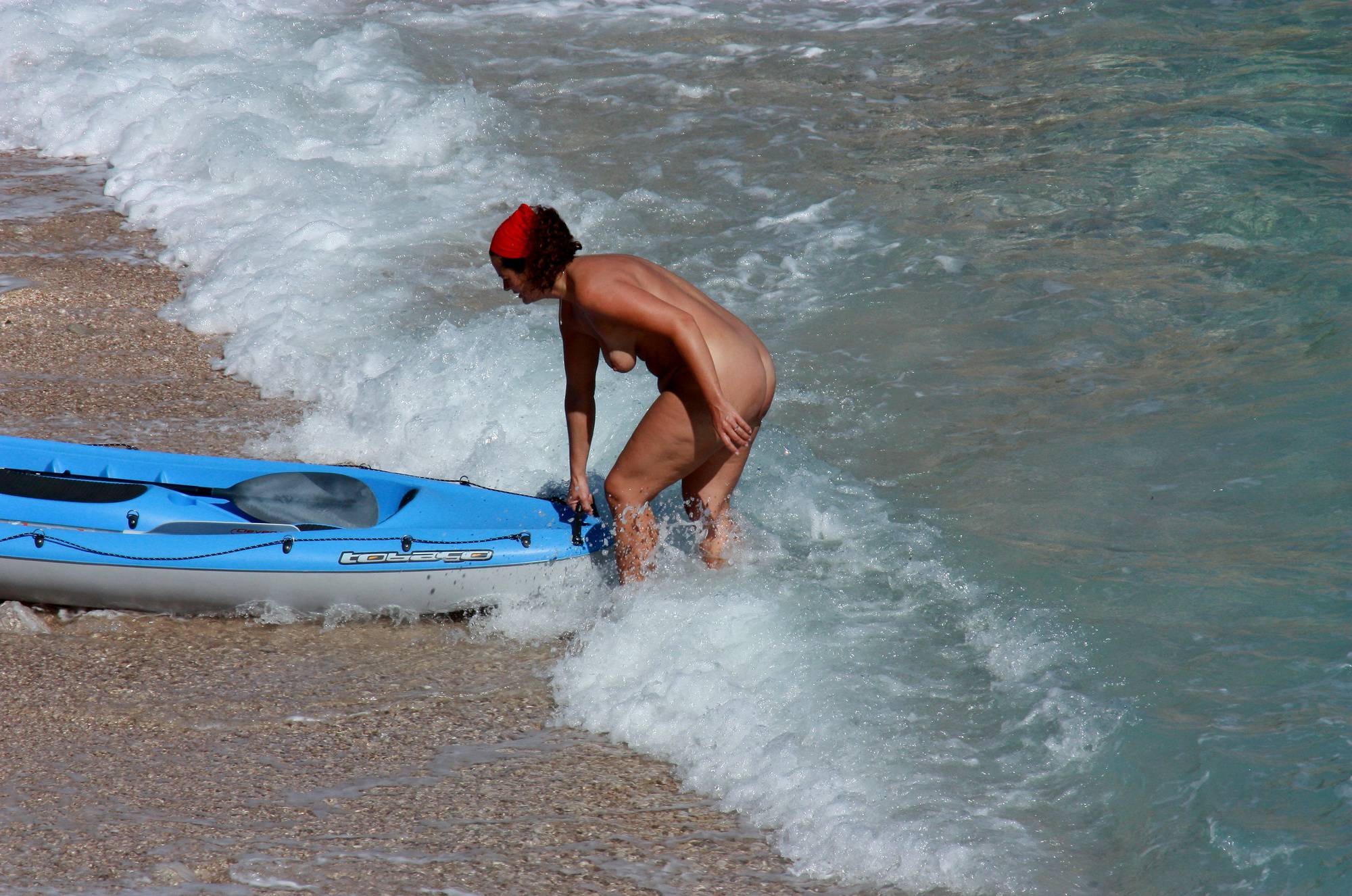 Pure Nudism Pics Blue Board and Color Floater - 2