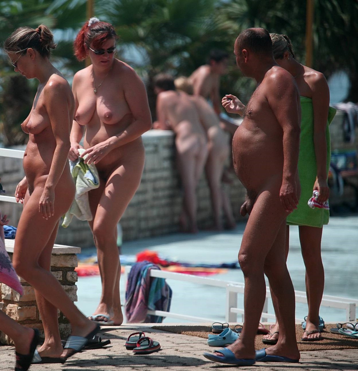 Purenudism Images Boardwalk Biking Nudists - 1